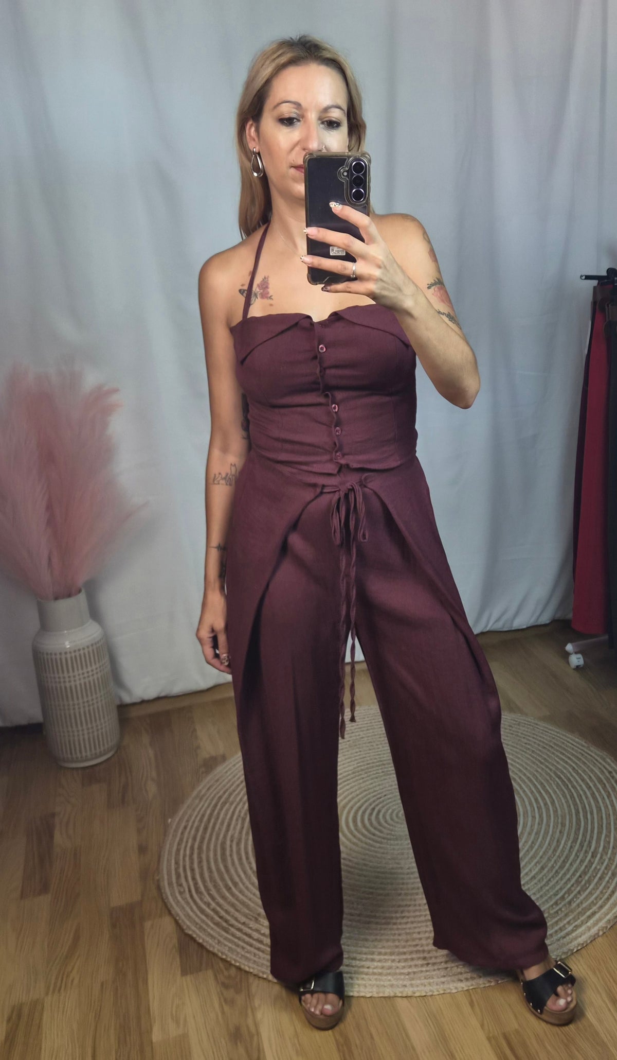 Conjunto burdeos