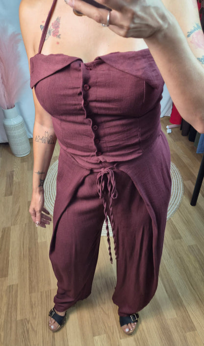Conjunto burdeos