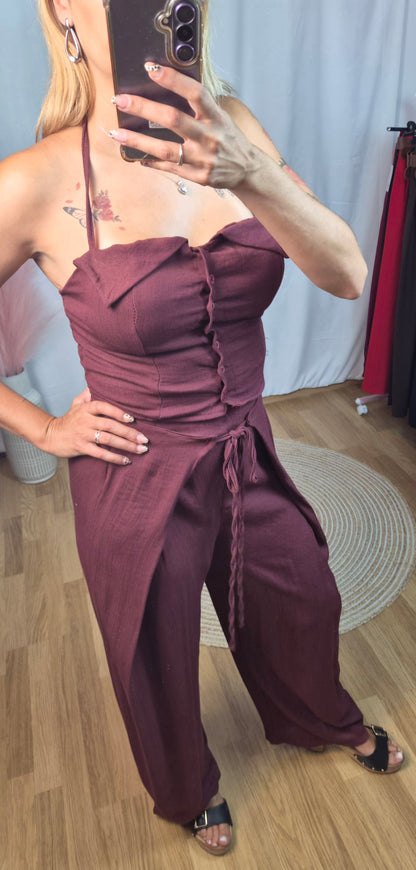Conjunto burdeos