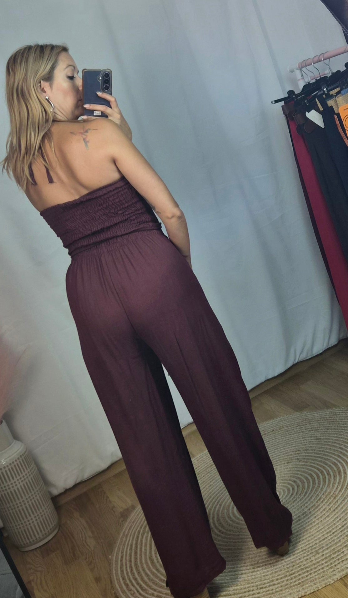 Conjunto burdeos