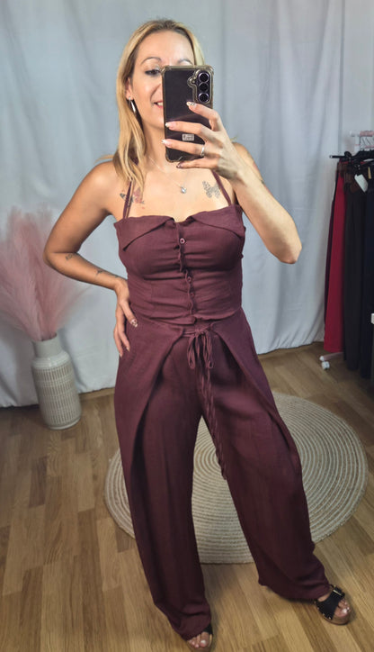 Conjunto burdeos