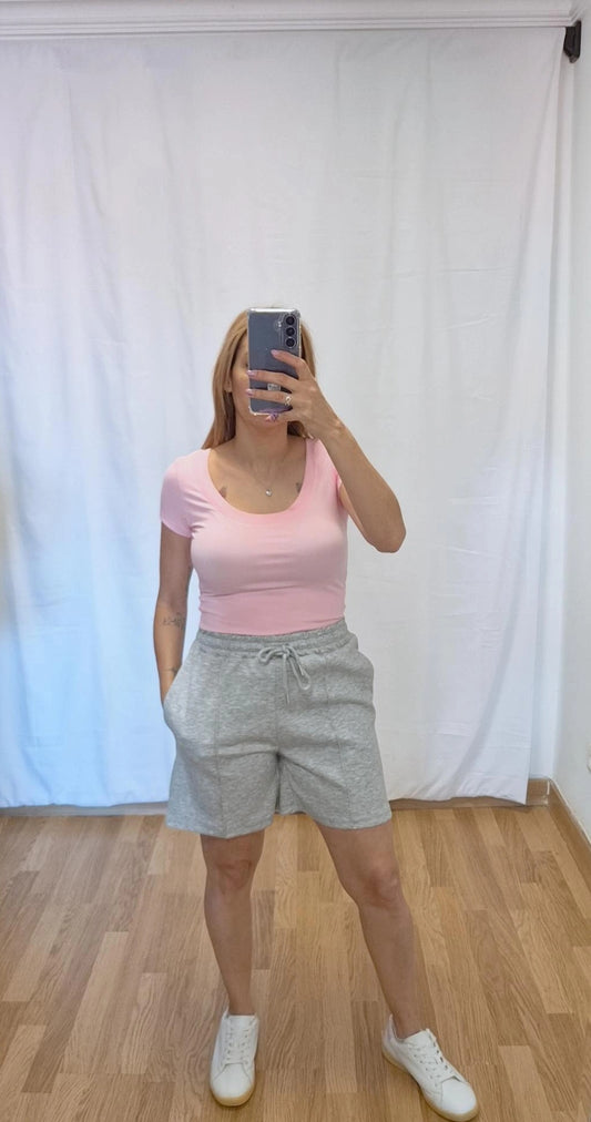 Pantalon deporte gris