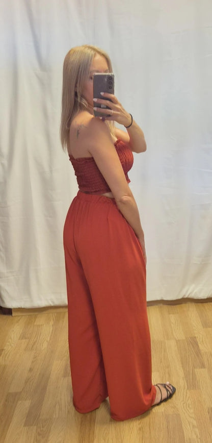 Pantalón Teja Fluido