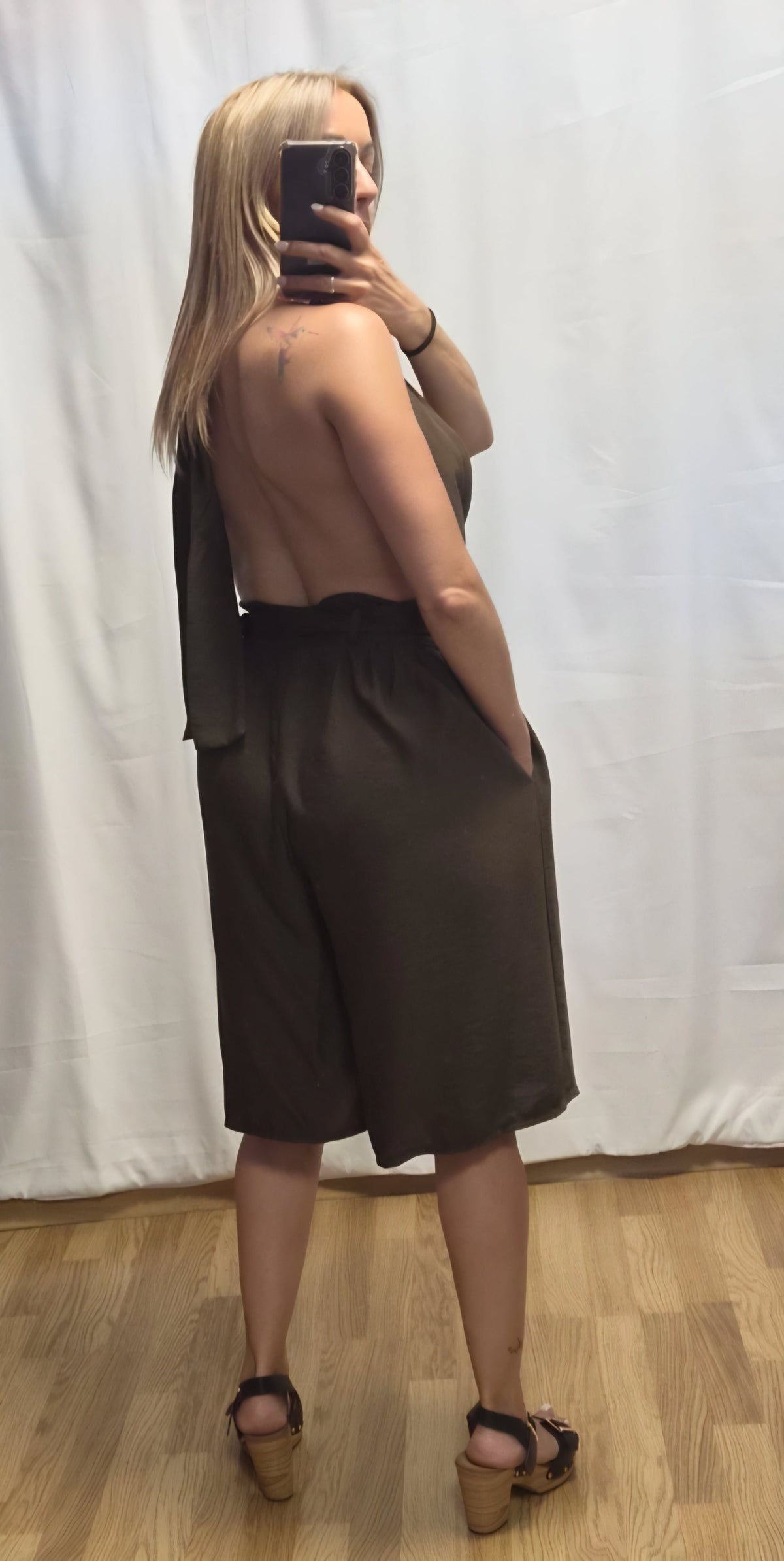 Mono Culotte Marrón - vista lateral 2