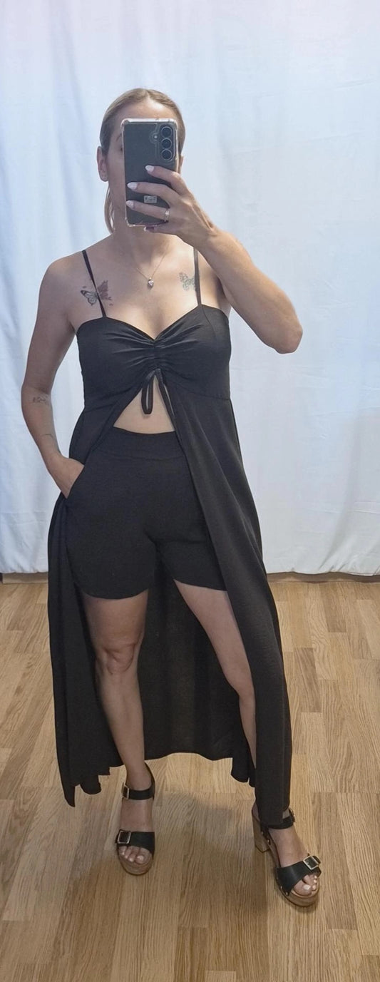 Conjunto Dalia Marrón Chocolate