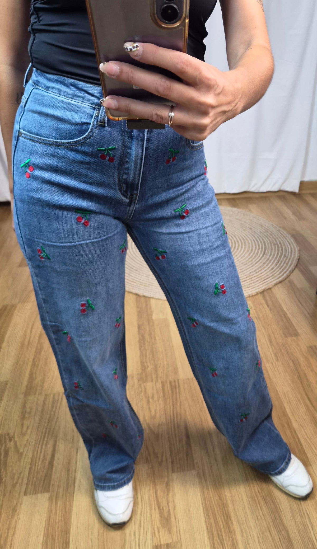 Pantalón Vaquero cerezas 🍒